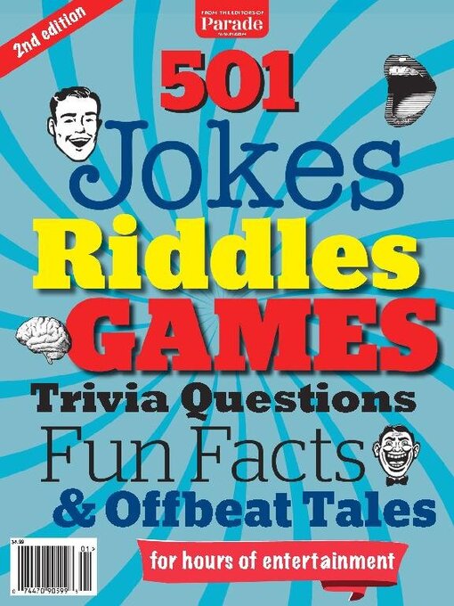 Titeldetails für 501 Jokes, Riddles & Games II nach The Arena Platform, Inc. - Verfügbar